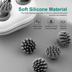 Electric Scalp Massager - Boost Hair Growth & Relaxation with Advanced Red Light Therapy | Silicone Kneading Points Detachable Heads