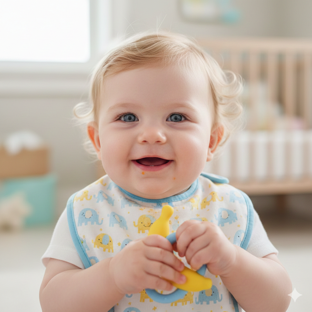 Premium Baby Feeding Neck Apron | Waterproof and Extra Soft | Absorbent Fast-Dry Cotton | Durable, Lightweight, Washable & Reusable Meal Time Bibs | Set Of 5