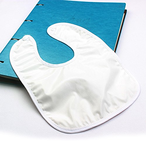 Premium Baby Feeding Neck Apron | Waterproof and Extra Soft | Absorbent Fast-Dry Cotton | Durable, Lightweight, Washable & Reusable Meal Time Bibs | Set Of 5