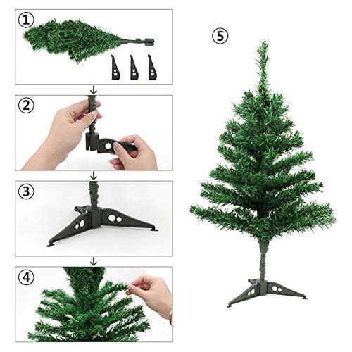 Christmas Tree (3 feet) | Christmas Hanging Ornaments 35 Pcs Decorations for Home Decor & Xmas Tree Decoration Items (may vary)